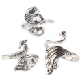 thumbnail image 1 of XYCCA 3Pcs Adjustable Knitting Loop Ring Crochet Loops Yarn Guide Finger Holder Sewing Tools-082601, 1 of 5