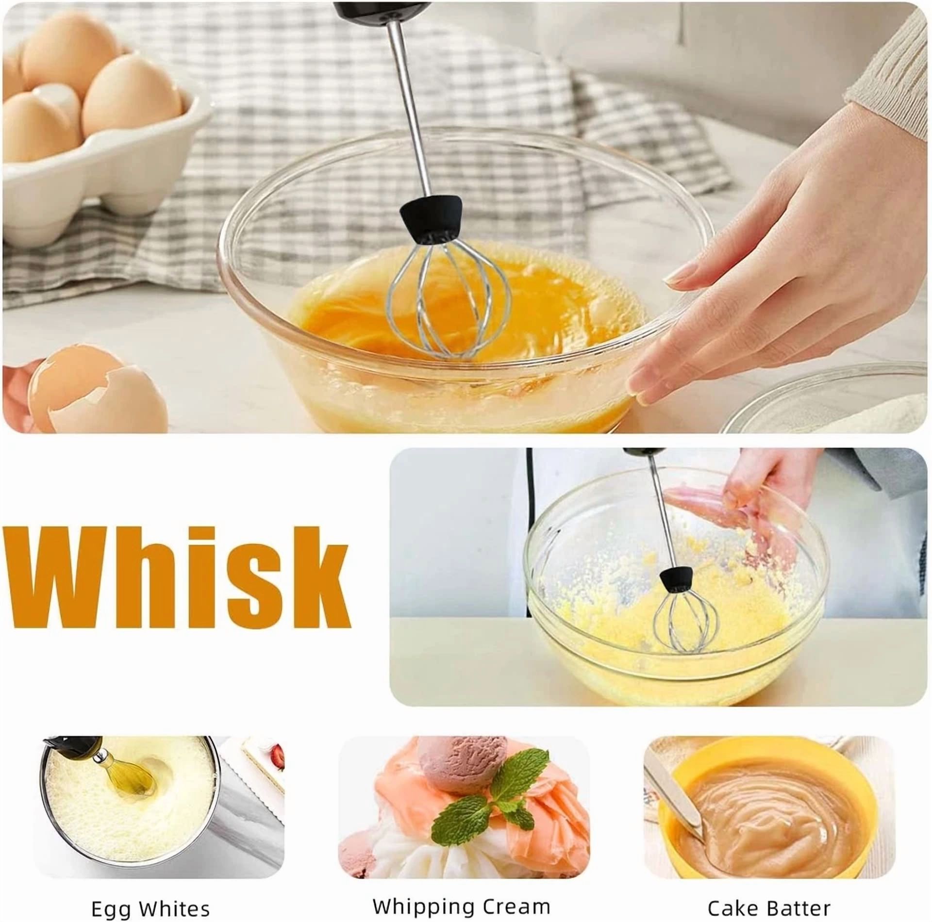 Immersion Electric Blender Milk Frother Handheld Usb Charging Wireless Mini Mix