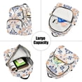 thumbnail image 5 of FORMRS Mini Backpack Purse for Women Travel Daypack Casual Shoulder Bag, Colorful Abstract Pattern, 5 of 7