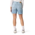 thumbnail image 3 of Levi Strauss Signature Women's and Women's Plus Vintage Relaxed Mid Thigh Shorts, Sizes 0-20, 3 of 7