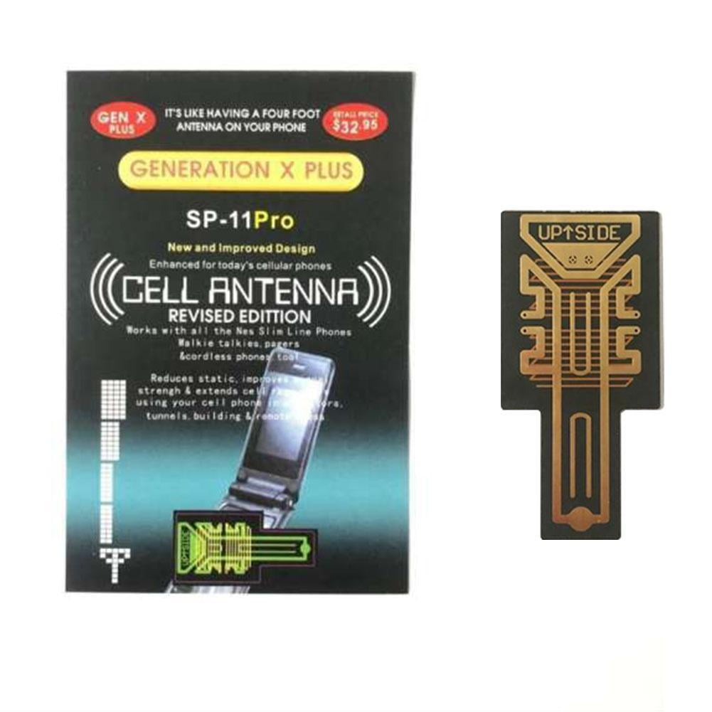Cell Phone Signal Enhancement Stickers,Mobile Phone Antenna Signal Booster Sticker and Tri-band Phones Digital Works on Any Analog 
