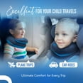 thumbnail image 4 of Almohada cervical de viaje BCOZZY Kids (3-7 años), suave para niños pequeños, gris, 4 of 9