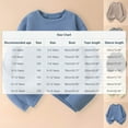 thumbnail image 4 of LWITHSZG Boys Sweatshirts Soft Comfy Thickened Warm Long Sleeve Shirts Athletic Workout Basic Tees Fashion Going Out Tops Size&nbsp;3-15&nbsp;Years, 4 of 8