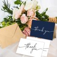 thumbnail image 5 of Sinkoo 20 Pack Thank You Cards Bulk with Kraft Envelopes & Stickers, 3.5x5 Inches, Minimalist Design, Perfect for Business, Weddings, Baby & Bridal Showers, Graduations & Funerals, 5 of 7
