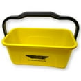 thumbnail image 2 of Ettore Super Compact Bucket - 12 quart - Heavy Duty, Sturdy Handle, Compact, Ergonomic Grip - 7.3" x 17.5" - Yellow - 1 / Each, 2 of 2