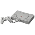 thumbnail image 1 of Restored Sony PlayStation 1 Video Game Console, 650 MB Data Storage, Gray, 1, 1, 1, 1, 1 of 3