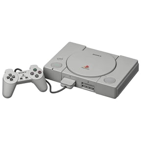 Restored Sony PlayStation 1 Video Game Console, 650 MB Data Storage, Gray
