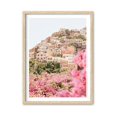 thumbnail image 1 of Cuadro de pared Hesendot Costa de Amalfi, 30 x 41 cm, marco de roble, 1 of 7