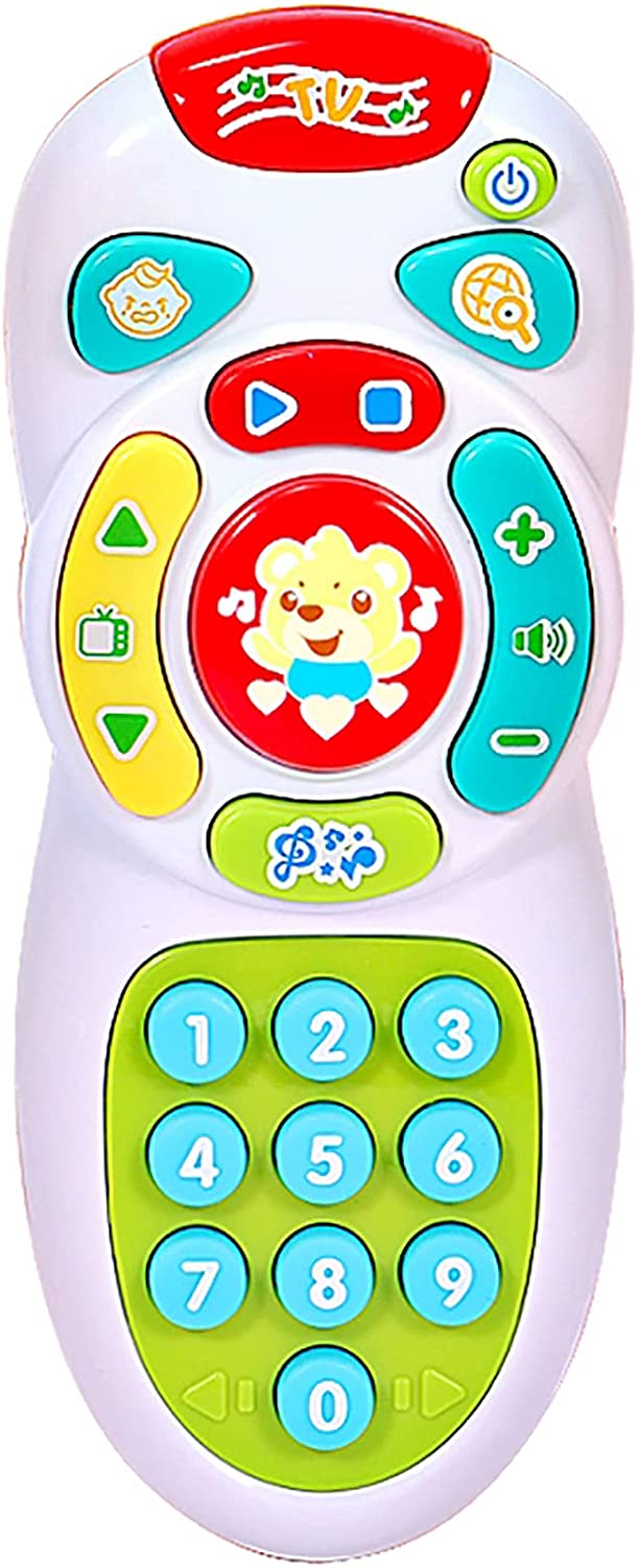 Baby Remote Control Toy with Light and Sounds, for 6 Months+ Old Boys