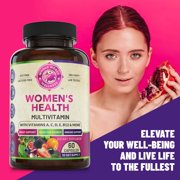 Womens Daily Multivitamin and Multimineral Supplement, Made for Women.