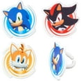 Sonic The Hedgehog Cupcake Rings Toppers 24 Count