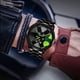 thumbnail image 4 of Reloj Deportivo Para Hombre, Relojes Impermeables Para Ruedas De Coche, Diseño De Rueda Hueca 3D, Reloj De Acero Inoxidable Advancent AP006298-03, 4 of 6