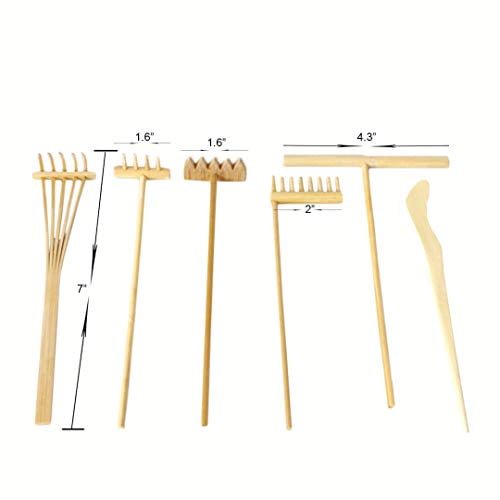 Bangbangda Mini Zen Garden Accessories Tabletop Tools Kit Rakes And Stamp For Office Set Of 12 Com - Diy Mini Pool Zen Garden Bangbangda Mini Zen Garden Accessories Tabletop Tools Kit Rakes And Stamp For Office Set Of 12 Com - Diy Mini Pool Zen Garden