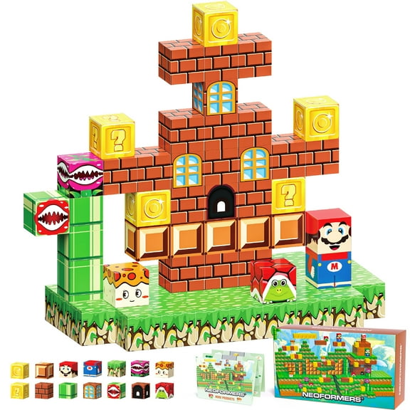 80PCS  Magnetic Blocks  Building Set for Boys & Girls