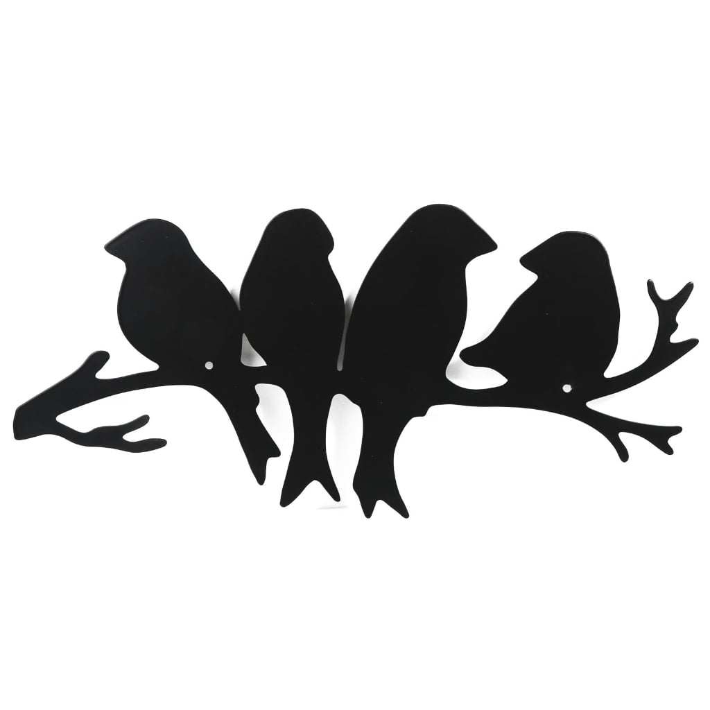 Metal Bird Branch Sign Wall Art Decor Decorative Ornament Model for  Dormitory Restaurant Bedroom Decoration - Walmart.com