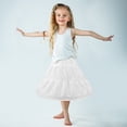 thumbnail image 1 of Vestido de disfraz para niña, enagua con aros, falda de crinolina y burbujas, enagua para niñas, 1 of 6