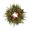 A, variant on CMrtew 3 Pcs Christmas Pre Lit Wreath and Swag with Lights Artificial 24in Christmas Garland for Front Door Outdoor Indoor Home Party Decoration with Pine Cones Berries Battery Operated(Red)