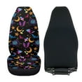 thumbnail image 4 of Uorisanigo Car Seat Covers 2 Front Interior Sets Soft Comfort Aesthetic Bat Cobweb Auto Bucket Seat Cover Universal Fit Most Truck SUV Vans Auto Accessories Cushion Protectors, 4 of 7