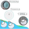 thumbnail image 2 of 50pcs Invisible Adhesive Plate Hanger, Vertical Plate Holders Wall, Adhesive, 2 of 4