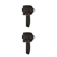 thumbnail image 2 of bedienty Ankle Strap Adjustable Fitness Strengthen Training Leg Support Straps Portable Sporting Safety Workout Accessory Black 2Set, 2 of 6