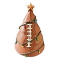 thumbnail image 1 of Adorno navideño de fútbol para el árbol de Navidad. Adorno decorativo navideño para deportes de pelota. Estilo A, 1 of 9