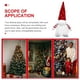 thumbnail image 3 of 1 unid decoración navideña lentejuelas diseño luminoso navidad muñeca gnomo para decoración del partido, 3 of 6