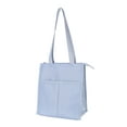 thumbnail image 3 of Mainstays Blue Polyester Zippered Reusable Lunch Bag, Best Used for On-the-Go Snacks and Small Portions, 3 of 7