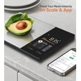 thumbnail image 2 of Báscula de alimentos inteligente KUAIVO con pantalla TFT y app de nutrición, 2 of 8