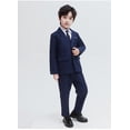 thumbnail image 4 of Children's suit suit temperament is elegant and handsome small suit medium and large children's boy piano performance clothing, 4 of 5