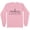 Pink, variant on Skyline London England Long Sleeve Shirt Unisex Large White