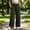 Army Green, variant on Women Pleated Wide Leg Sweatpants Sevevn Elastic Drawstring High Waist Soft Loose Trousers With Side Pockets, Assorted Solid Colors For Casual Lounging Streetwear And Daily Outdoor Occasions