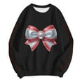 thumbnail image 7 of Godom Womens Baseball Sweatshirt Long Sleeve Casual Athletic Loose Pullover Sweatshirts, 7 of 7