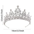thumbnail image 2 of Elegant Rhinestone Headband For Bridal Wedding Birthday Party Celebrations And Special Events, 2 of 3