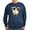 Navy, variant on CafePress - Love Guinea Pigs Wheek Love This Graphi Sweatshirt - Classic Crew Neck Sweatshirt