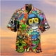 thumbnail image 4 of Las camisas más nuevas para hombre, ropa de calle, camisa de playa para hombre, camisa hawaiana de manga corta con calavera 3d genial, camisetas de verano de gran tamaño para hombre, ropa para mujer, 4 of 4