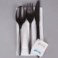 thumbnail image 3 of 100 Plastic Cutlery Packets - Knife Fork Spoon Napkin Salt Pepper Sets | Silverware Individually Wrapped Kits, Bulk Utensil Set Disposable To Go, 3 of 4