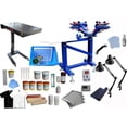 thumbnail image 1 of INTBUYING 4 Color 1 Station Silk Screen Printing Kit DIY Hobby Materials Kit Micro registration Screen Printing Press Equipment, 1 of 3