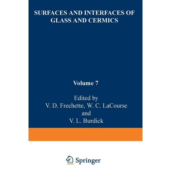 Materials Science Research Surfaces and Interfaces of Glass and Ceramics, Book 7, (Paperback)