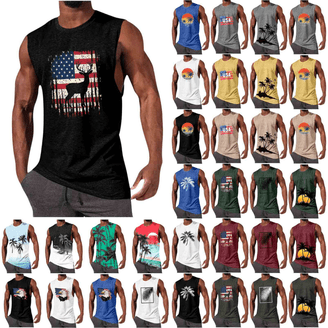 Britney Spears Graphic Pride Muscle Tank Top, Men's Sizes XS-3XL