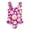 108Red26, variant on Girl's One-Piece Swimsuits Gradient Star Print Tankini Summer Sleeveless Swimwear For Toddlers Kids Swimming Training Versatile Beachwear