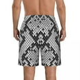 thumbnail image 3 of Summer beach swimsuit men's quick-drying swimwear Snake Print men breathable swimwear beach shorts sexy male swimsuit, 3 of 6