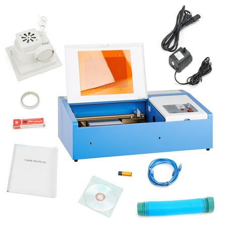 NEW 40W CO2 Laser Engraving Cut Machine Engraver Cutter USB Port High