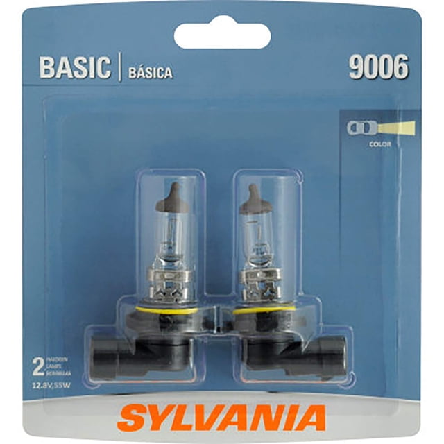 Bombillas halógenas para vehículos SYLVANIA 9006, paquete de 2