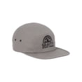 thumbnail image 2 of Gravity Outdoor Co. 5 Panel Hat - Grey - Black Logo, 2 of 2