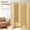 Nature, variant on Jostyle Room Divider Panel of 6 Privacy Screen Freestanding Rattan Room Separator for Enhanced Privacy Brown