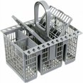 thumbnail image 1 of Cesta para cubiertos para lavavajillas, gris,Para cesta para lavavajillas, 1 of 5
