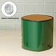thumbnail image 5 of Mini Lavadora portátil Macarena Cubo de lavado de ropa ático Cesta de drenaje verde Lavadora de viaje, 5 of 8
