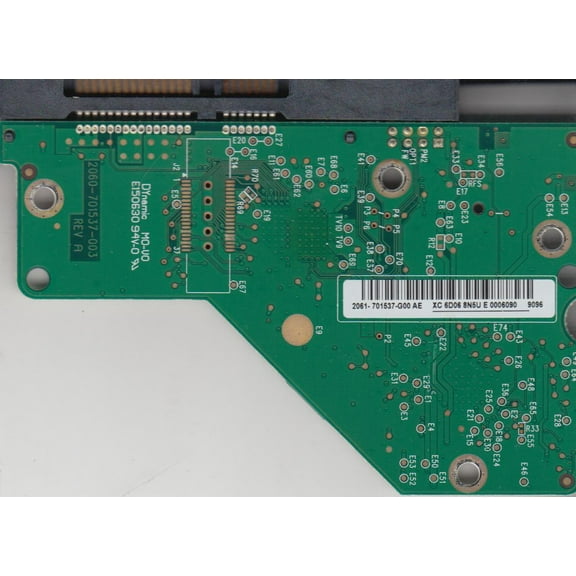 WD2500AAJS-22B4A0, 2061-701537-G00 AE, WD SATA 3.5 PCB