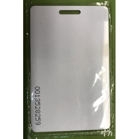 AMANO Standard RFID Prox Slim ISO Cards (for MTX-30, AFR-100, AFR-200 only) sold in packs of 20