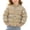 F Brown, variant on QSXADF Kids Quilted Jackets Warm Snap Button Puffer Coat Lightweightful Padded Jacket Long Sleeve Graphic Print Snap Button Closure Quilted Inner Outerwear Fall Winter Coat for Children
